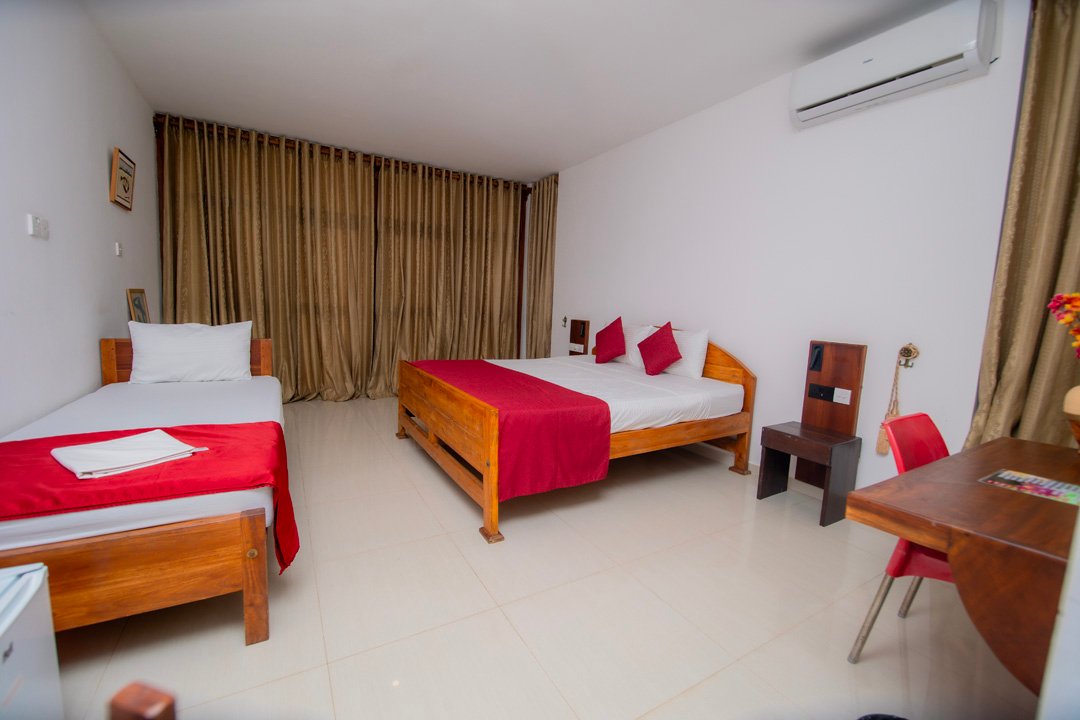 Duplex Room Bedroom at High Park Hotel Nilaveli
